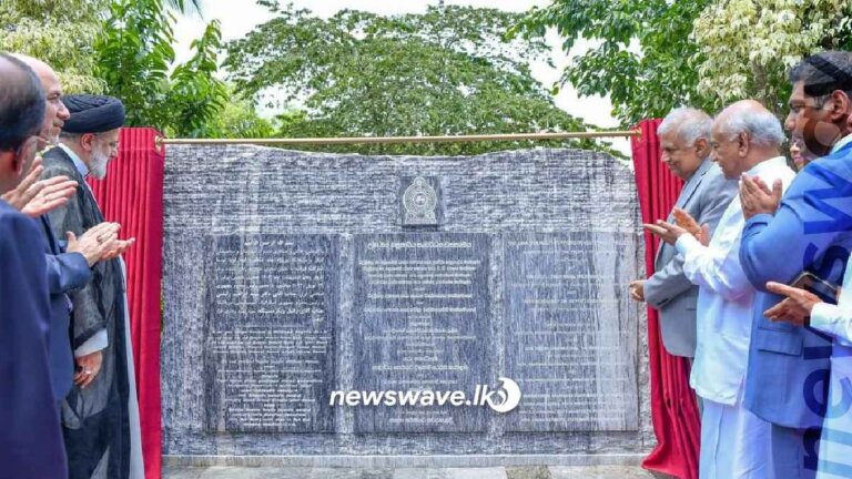 ශ්‍රී ලංකා – ඉරාන ජනපතිවරු උමා ඔය විවෘත කරති