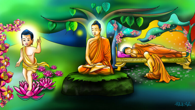 වෙසක් පුර පසළොස්වක පොහොය අදයි වෙසක් පුර පසළොස්වක පොහොය අදයි