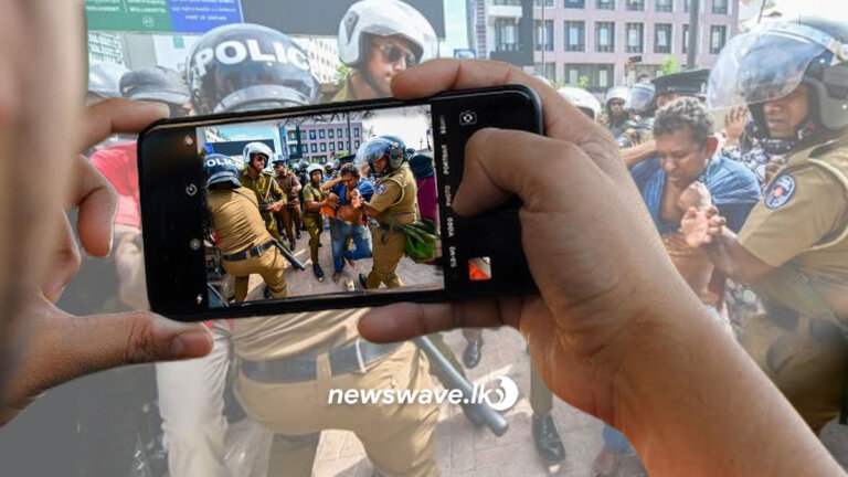 පොලිස් නිලධාරීන්ගේ වැඩකිඩ වීඩියෝ කළාට කමක් නෑ එඩිට් කරලා දාන්න බෑ