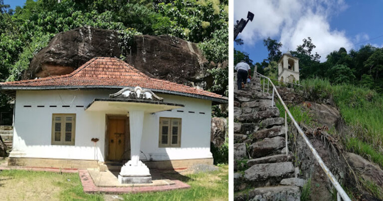 ලෙන් වෙහෙරක සියවස් ගණනක් පැරණි ඝණ්ඨාරය හොරු අරන් ලෙන් වෙහෙරක සියවස් ගණනක් පැරණි ඝණ්ඨාරය හොරු අරන්